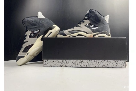 CK6635-001 CHROME” JORDAN 6 “TECH WMNS AIR 1020